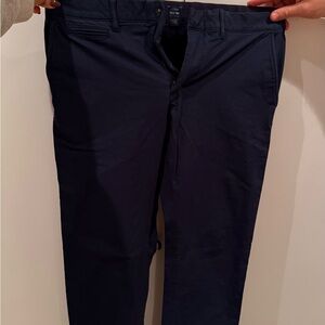 J. Crew Men's Dark Blue Chinos